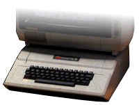 Apple II with monitor
